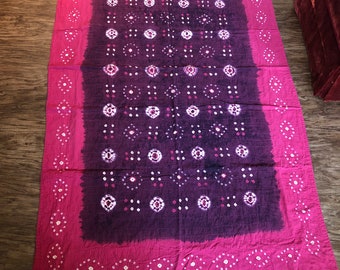 Tapiz de algodón acolchado batik