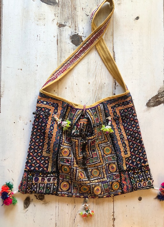 Vintage Indian large bag - image 5