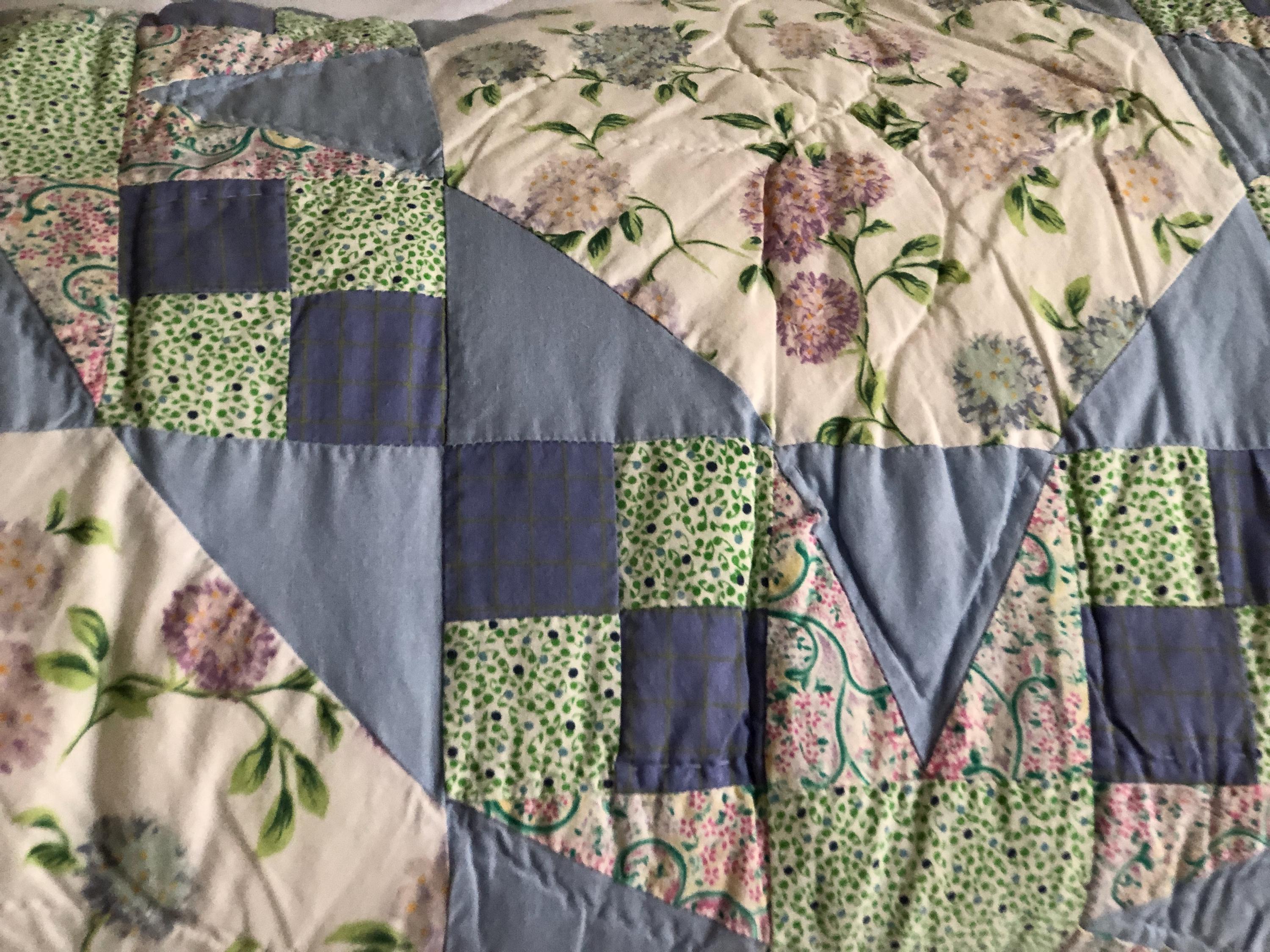 ヴィンテージ 星条旗　キルト　アンティーク Vintage stars colorful cotton quilt - Etsy 日本