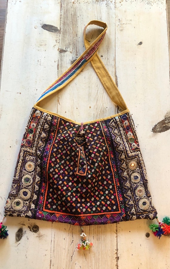 Vintage Indian large bag - image 1