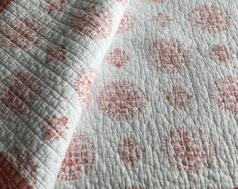 Edredón reversible de algodón shabby chic Rachel Aswell