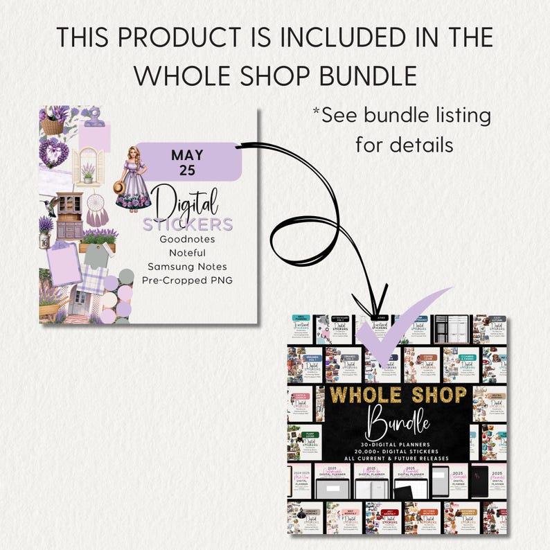 May DIGITAL PLANNER STICKERS, Goodnotes Noteful Samsung Notes Png ...