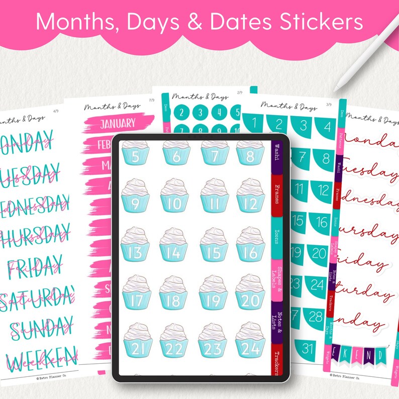 AUDREY DIGITAL STICKERS, Goodnotes Noteful Png Samsung Notes Digital ...