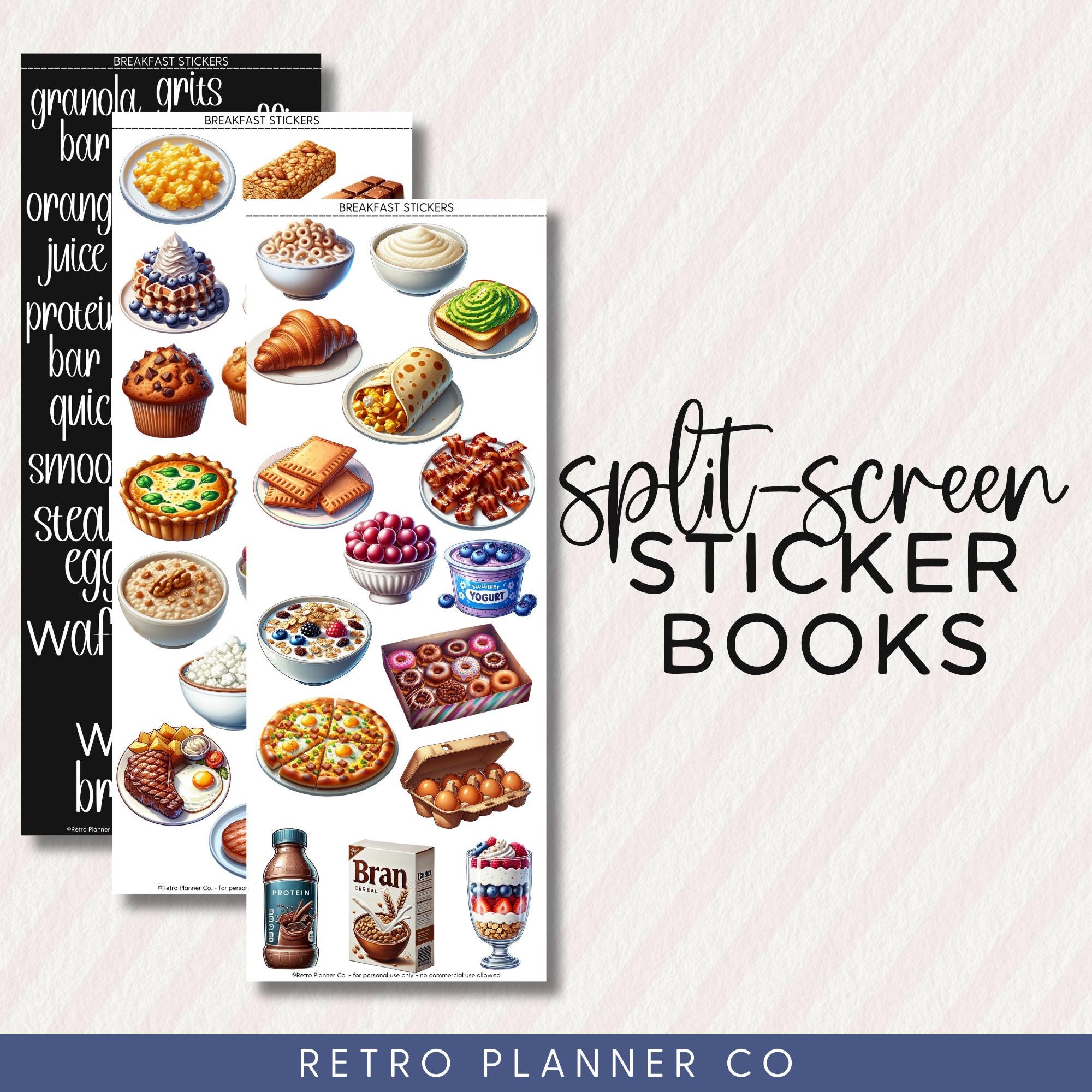 BREAKFAST FOODS Digital Stickers Goodnotes Noteful Samsung Notes Png ...
