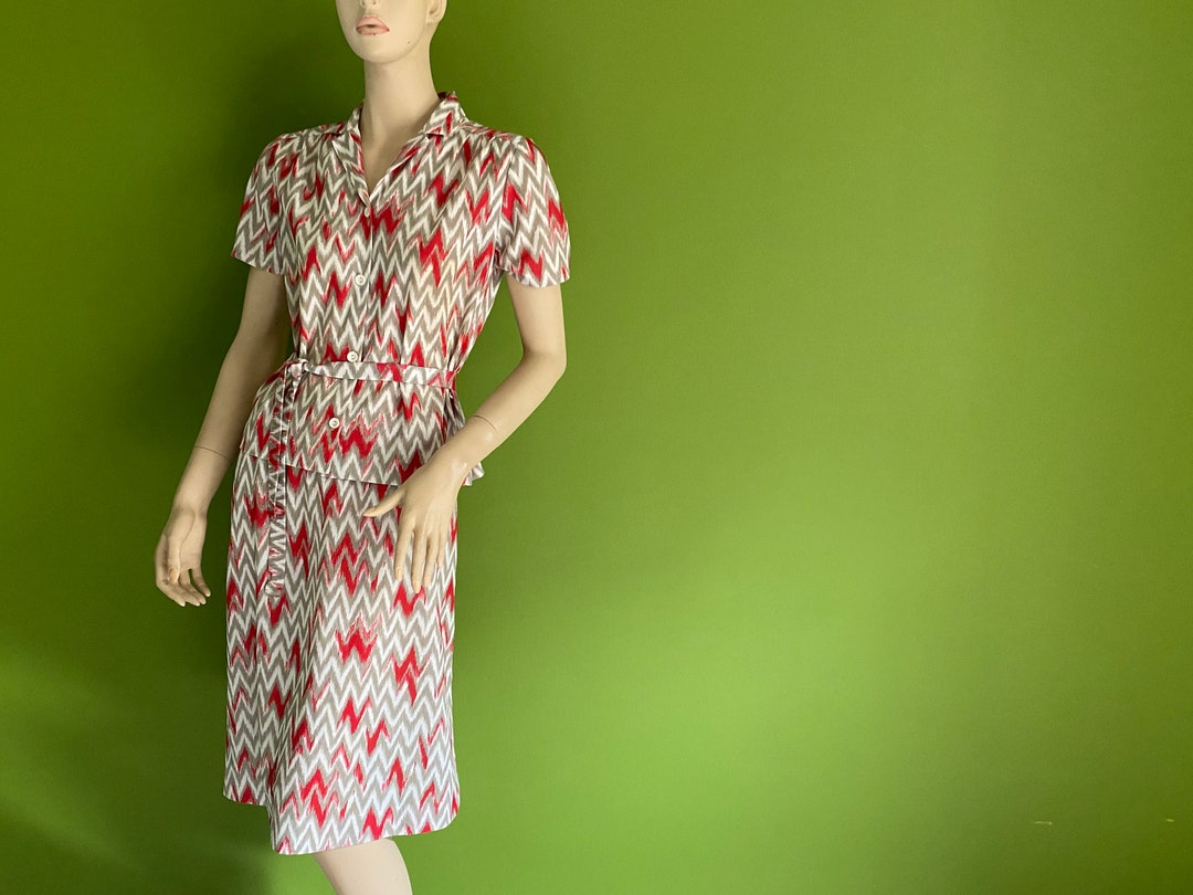 70's Two Piece Prairie Sheer Skirt and Blouse main image 1