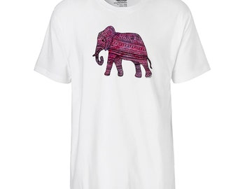 Herren T-Shirt | Motiv "Elefant" | FairTrade | 100% Bio-BW und aus nachhaltiger Produktion