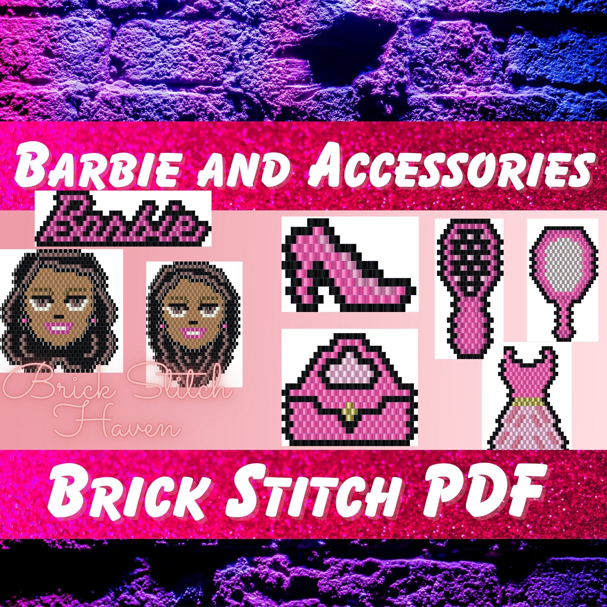 Barbie Stitch Braids · Creative Fabrica