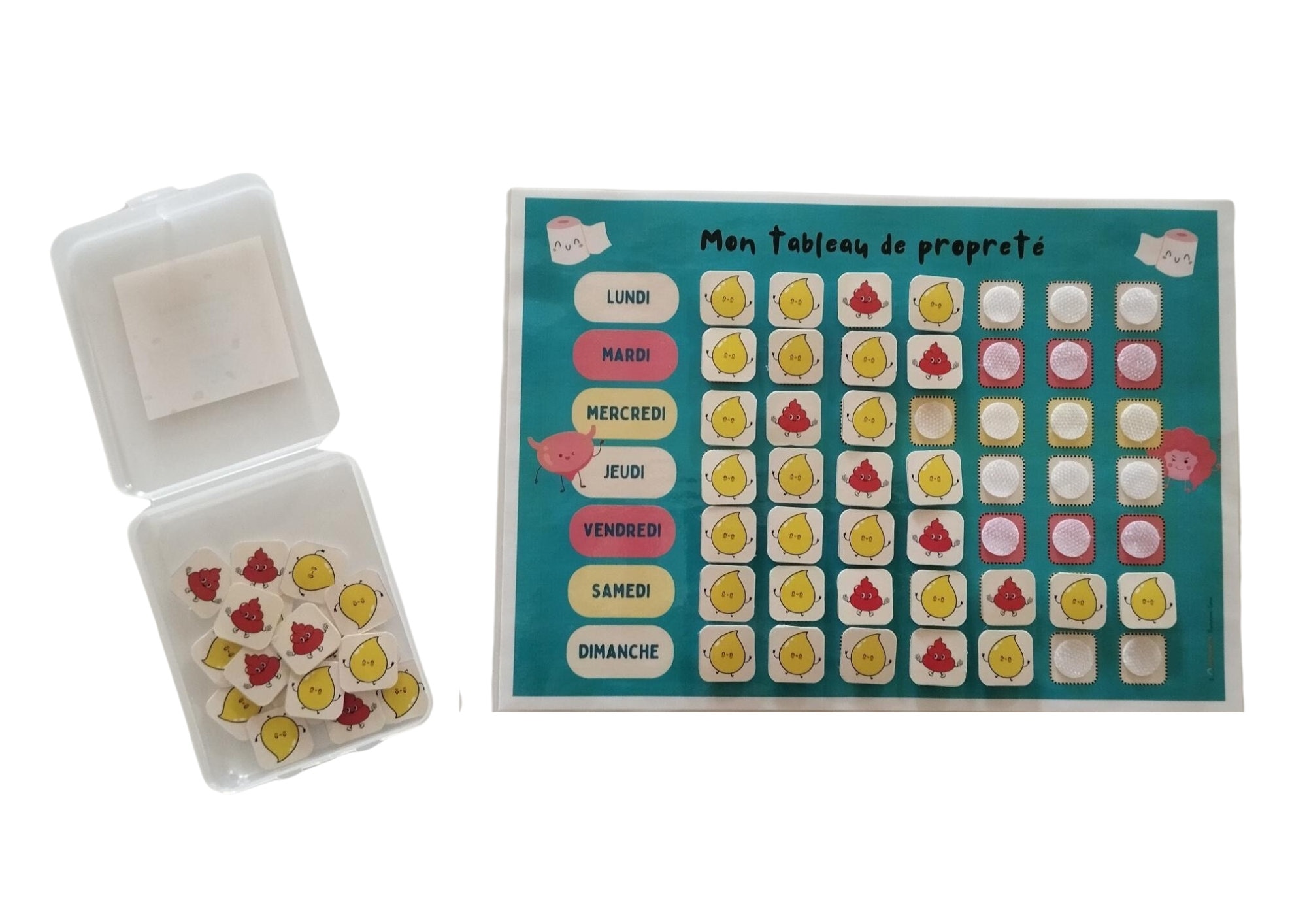 Tableau de propreté - A IMPRIMER - Etsy France