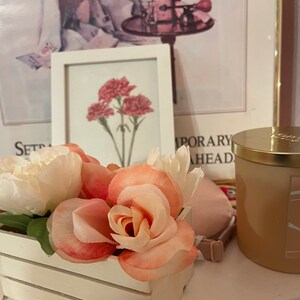 Artificial Floral Arrangement || Faux Flowers || Side table piece || Interior Decor || Bedroom Decor || Farmhouse Rustic Decor
