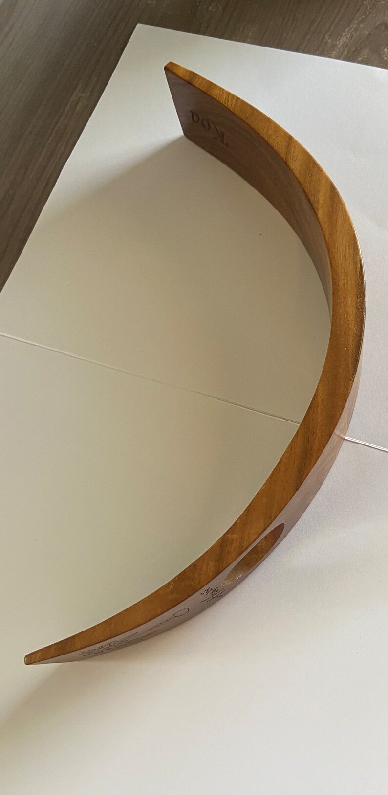 Koa Wood Wine Holder Etsy