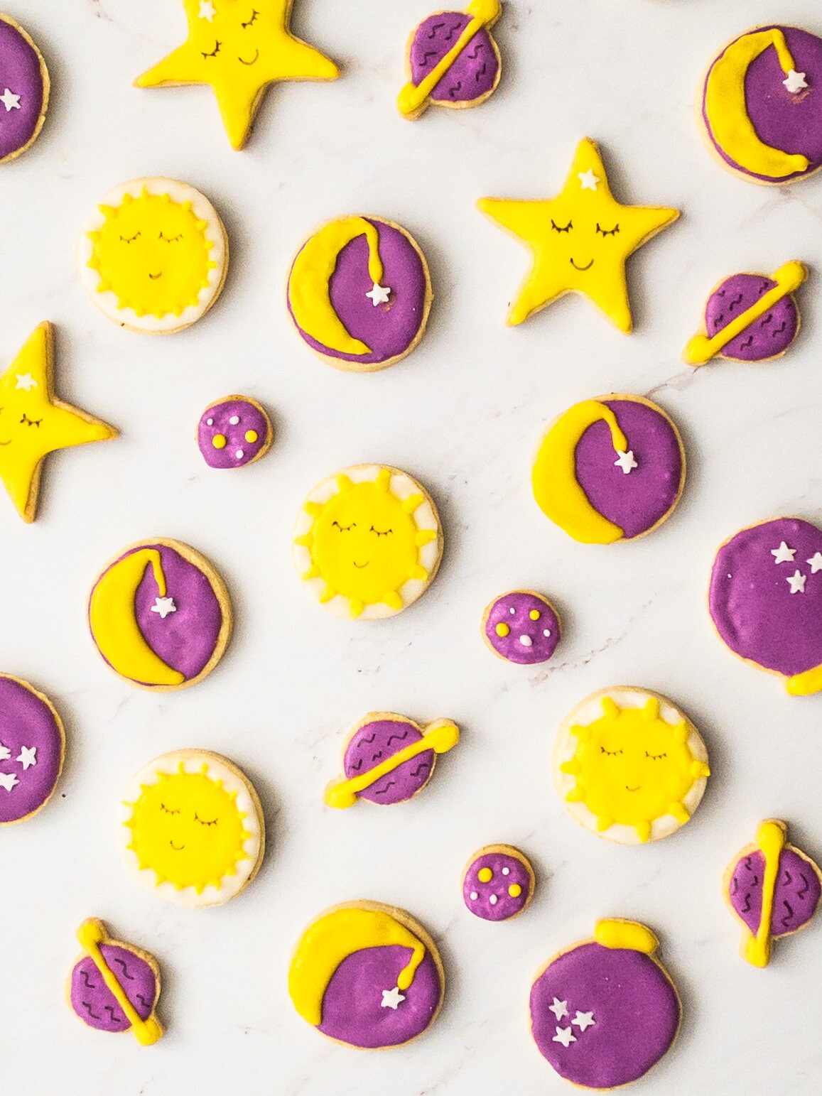 Sablés Décorés Thème Espace