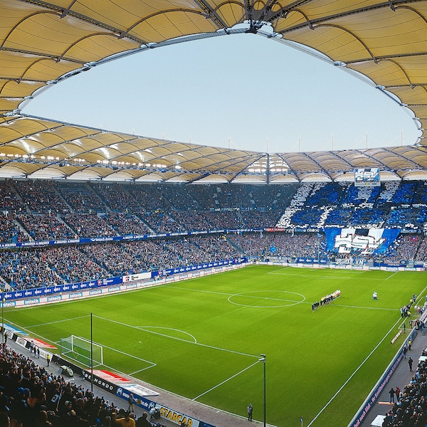 Stadionposter Hamburg – 85 x 34,7 cm – 120 x 50 cm – 240 x 100 cm – Panorama