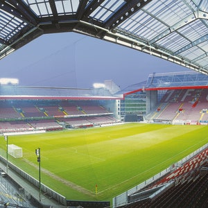 Poster Kaiserslautern Stadium - 85 x 34.7 cm - 120 x 50 cm - 240 x 100 cm - Panorama