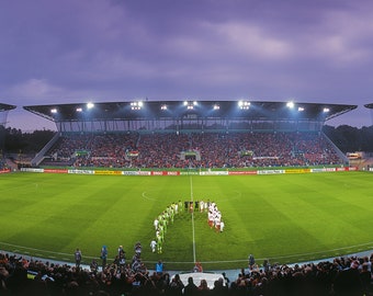 Essen stadium poster - 85 x 34.7 cm - 120 x 50 cm - 240 x 100 cm - panorama