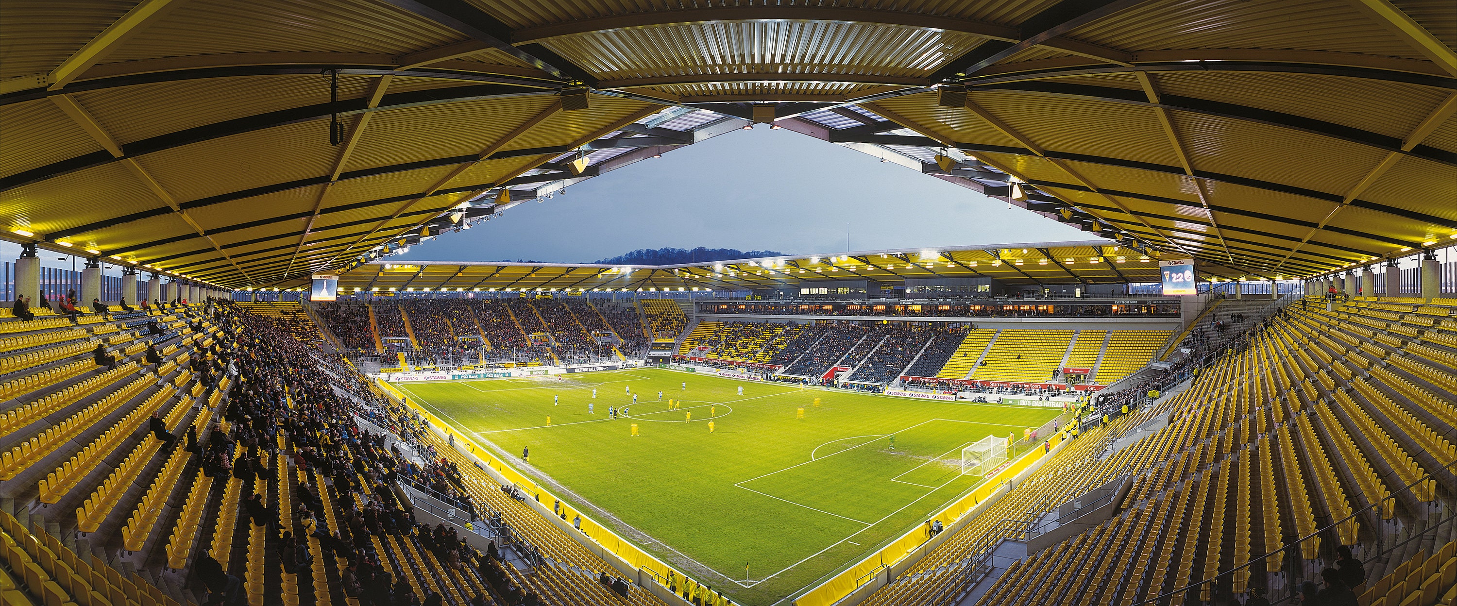 Aachen stadium poster – 85 x 34.7 cm – 120 x 50 cm – 240 x 100 cm – panorama