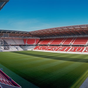 Stadionposter Freiburg 2021 – 85 x 34,7 cm – 120 x 50 cm – 240 x 100 cm – Panorama