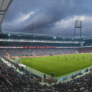 Bremen Stadium Poster – 85 x 34.7 cm – 120 x 50 cm – 240 x 100 cm – Panorama