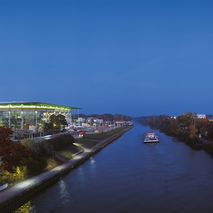 Wolfsburg stadium poster outside - 85 x 34.7 cm - 120 x 50 cm - 240 x 100 cm - panorama
