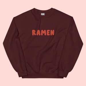 Ramen Sweater, Korean Food Lover Gift, Ramen Sweatshirt, Ramen Lover Gift, Food Lover Gift, Foodies Gift