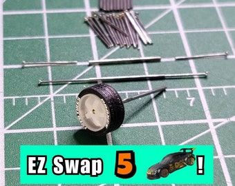 10 EZ Swap Hot Weels Axles / Essieux