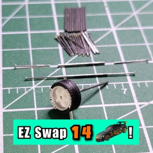 28 EZ Swap Hot Weels Axles / Essieux