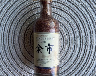 Mini Nikka Whisky -  Single Malt Yoichi - from Japan - Shot Bottle Ornament