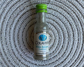 Mini Italian Colavita White Balsamic Bottle Ornament Hello Fresh