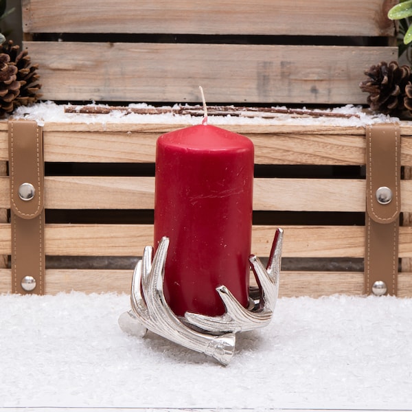 Antler Candle Holder Etsy