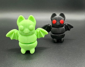 Ghoulishly Cute Baby Bat: Halloween Decor