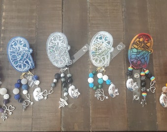 Kidney anatomical badge reel