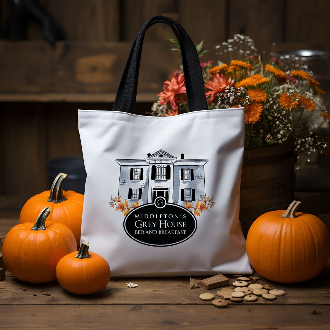 Good Witch Middleton's Grey House Bed and Breakfast Tote Etsy