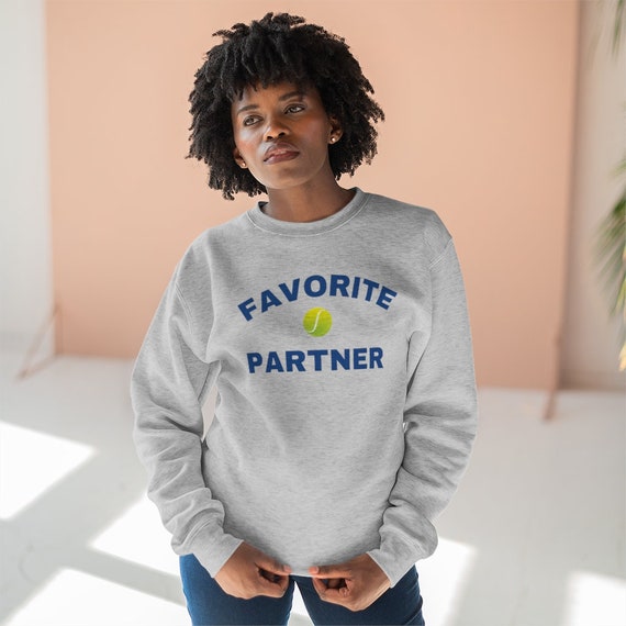 Tennis Sweatshirt Tennis Partner Sweatshirt Unisex Premium Crewneck Sweatshirt Tennis Gift Etsy