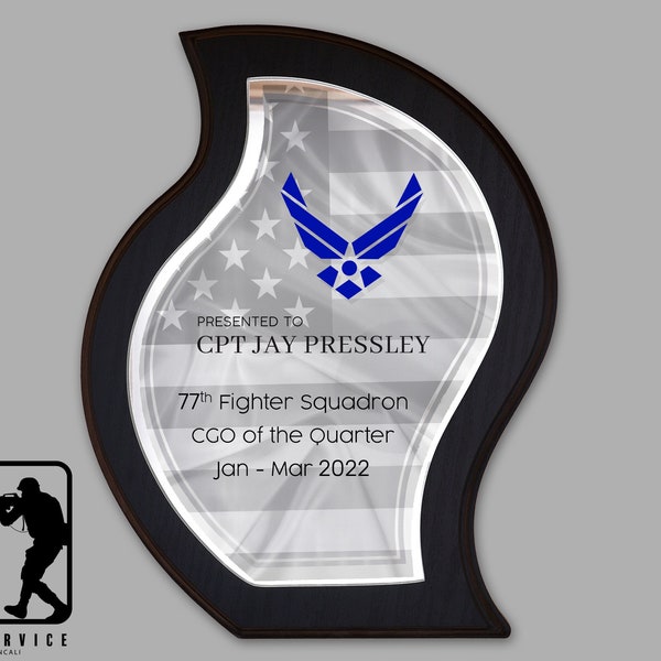 Air Force Quarterly Award Etsy Air Force Quarterly Award Etsy