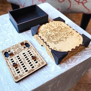 Argentine card game box (TRUCO ARGENTINO) / Caja para juego de cartas (truco Argentino)