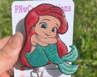 Mermaid badge reel