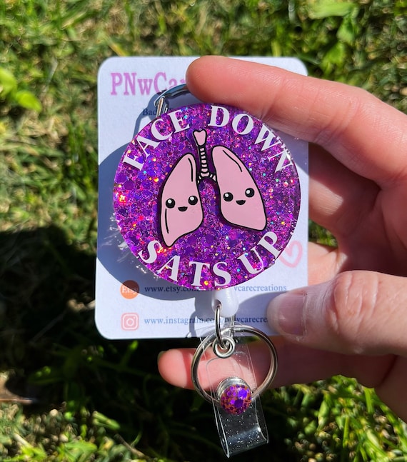 Face Down Sats Up Badge Reel Hospital Badge Reel Custom Etsy Australia