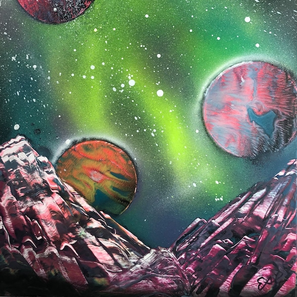 Spray Paint Art Etsy