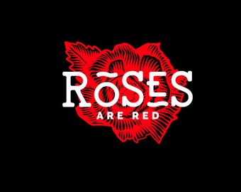 Roses Are Red - Digital Download | Red Rose Digital Art | Rose Digital Prints | Red Rose PNGs | Roses Theme | Valentines Day Gift Idea