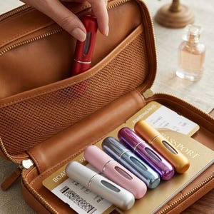 Portable Perfume Atomizer: "Your Peace, Your Scent" Travel Accessory image 3