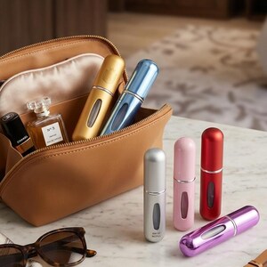Portable Perfume Atomizer: "Your Peace, Your Scent" Travel Accessory image 5