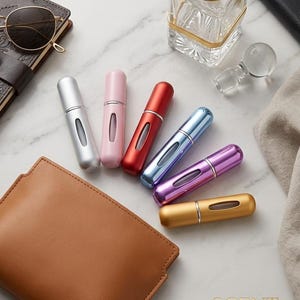 Portable Perfume Atomizer: "Your Peace, Your Scent" Travel Accessory image 6