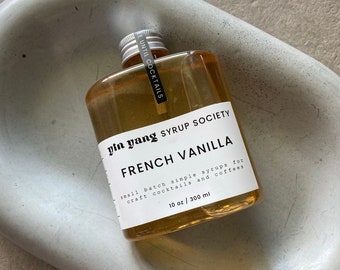 French Vanilla Bean Coffee & Cocktail Syrup - 10 oz / 300 ml