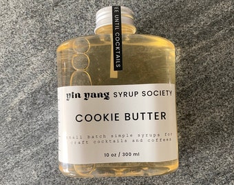 Cookie Butter Coffee & Cocktail Syrup - 10 oz / 300 ml