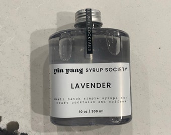 Lavender Coffee & Cocktail Syrup - 10 oz / 300 ml