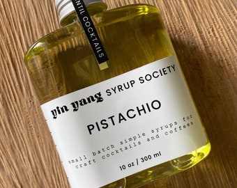 Pistachio Coffee & Cocktail Syrup - 10 oz / 300 ml