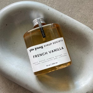 French Vanilla Bean Coffee & Cocktail Syrup - 10 oz / 300 ml