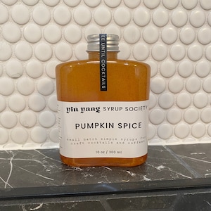 Pumpkin Spice Coffee & Cocktail Syrup - 10 oz / 300 ml