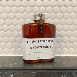 Brown Sugar Coffee & Cocktail Syrup - 10 oz / 300 ml