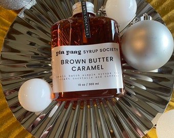 Brown Butter Caramel Coffee & Cocktail Syrup - 10 oz / 300 ml