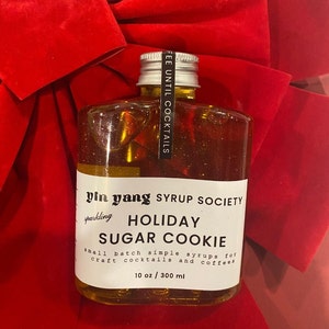 Sparkling Sugar Cookie Coffee & Cocktail Syrup - 10 oz / 300 ml